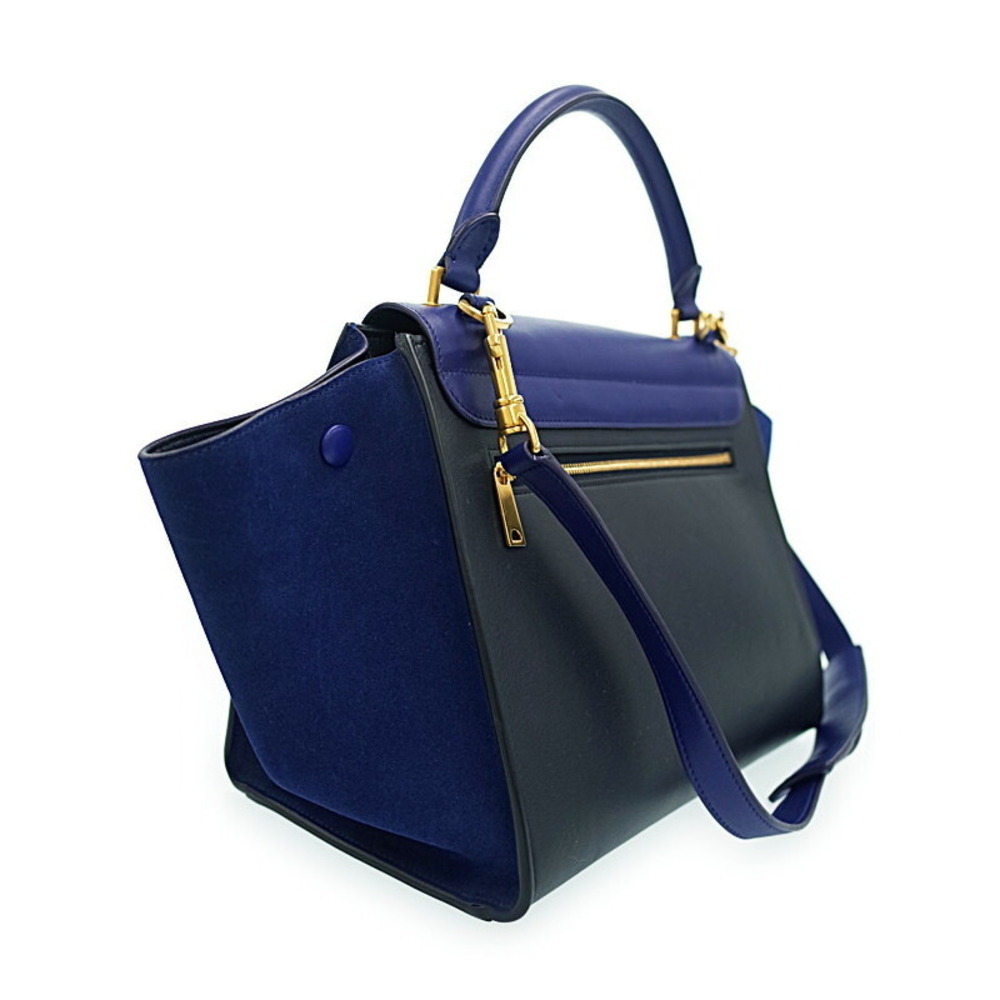 Celine Trapeze Tricolor Handbag Shoulder Bag - Picture 2 of 9